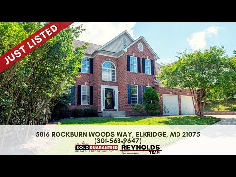 5816 Rockburn Woods Way, Elkridge, MD 21075 The Reynolds Team (301) 563 9647