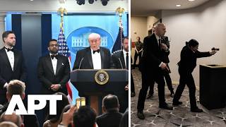 “Very Sick Person” Trump Says Gunman Captured, Officer Safe | APT