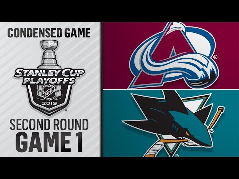 04/26/19 Second Round, Gm1: Avalanche @ Sharks