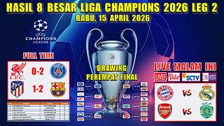 Download lagu Champions League Results Last Night ~ LIVERPOOL vs PSG ~ ATLETICO vs BARCELONA ~ UCL 2026 Round o... mp3