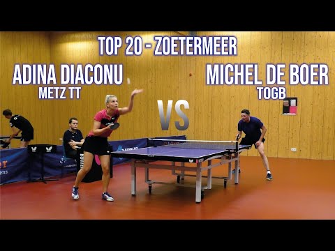 Top 20 Adina Diaconu vs Michel de Boer match highlight - De Boer Maatwerk in keukens