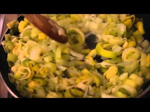 Very easy and tasty leek and potato soup recipe