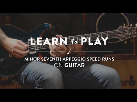 Learn To Play Minor 7th Arpeggio Speed Runs (Metal, Jazz, Rock) | Reverb Guitar Lesson