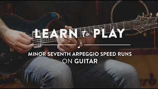 Learn To Play Minor 7th Arpeggio Speed Runs (Metal, Jazz, Rock) | Reverb Guitar Lesson