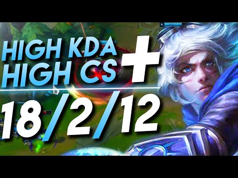 HIGH KDA + HIGH CS GAME - Full Ezreal Gameplay