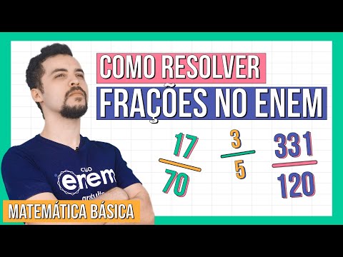 COMO RESOLVER QUESTÕES COM FRAÇÃO? | Curso de matemática básica