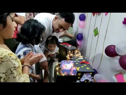 Neervi First Birthdays Second cake