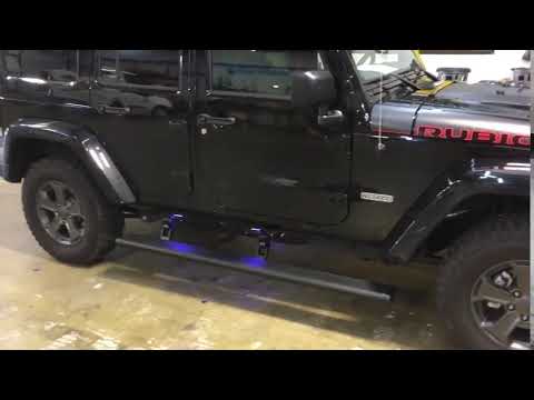 Power Side Steps on a Jeep