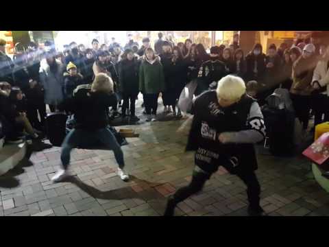 161231 디오비(DOB) 갓세븐(GOT7) 하드케리 홍대 버스킹