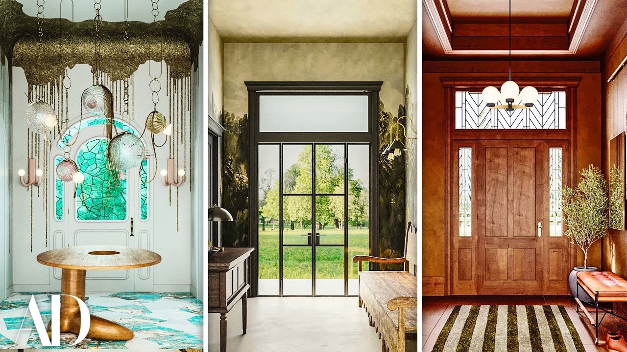 3 Interior Designers Transform The Same Front Door | Space Savers | Architectural Digest