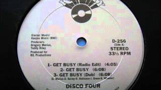 Disco Four - Get Busy (Dub) 1986