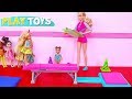 Barbie Girl Gymnastics Class With Chelsea Skipper Baby Dolls