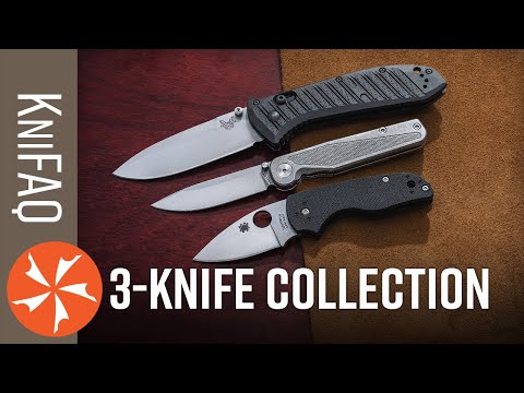 KnifeCenter FAQ #127: 3 Knives For Life?