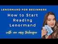 How to Start Reading Lenormand - Simple Technique for Beginners