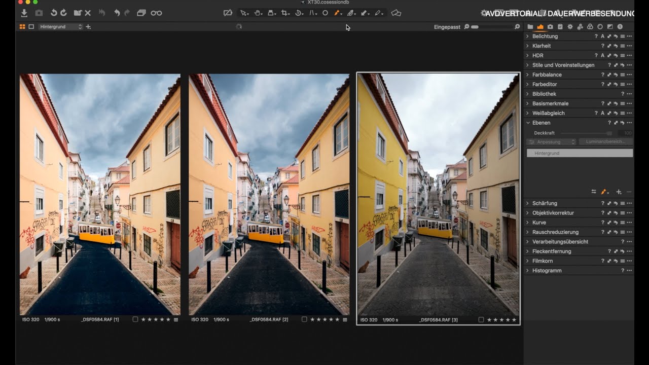 Ebenen in Capture One Pro