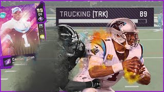 99 Cam Newton Can LITERALLY Truck Linebackers! (Madden 20)