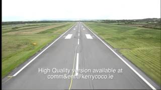 preview picture of video 'Kerry Airport (Landing on Runway shot)'