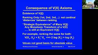 Unit 10: Utility Analysis and Multidimensional Evaluation, Video 4: Consequences