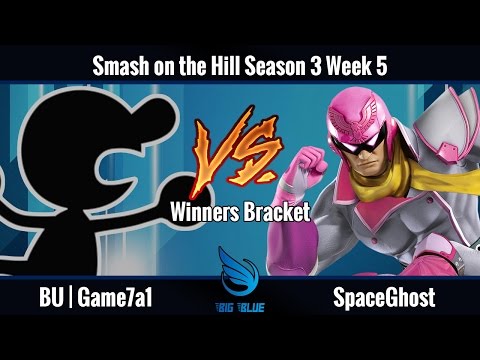 Smash on the Hill S3 W5 - Winners RD 2: BU | Game7a1 vs. SpaceGhost