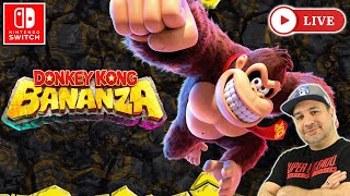 Donkey Kong Bananza Nintendo Switch 2 Live Gameplay & First Impressions