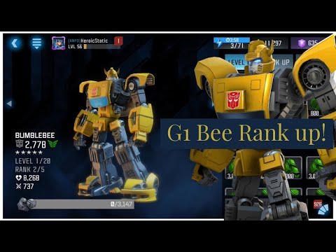 Transformers FTF - 5 Star G1 Bee Rank up!