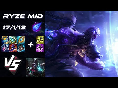 MID Ryze vs Ekko - EU Grandmaster Patch 25.22