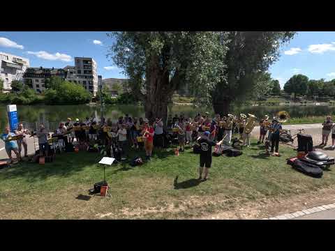 Landesposaunentag 2025 - 103 - Brassmob Donauwiese - Teil 3