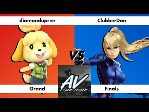 AV Fight Night #12 - Grand Final: diamondupree (Isabelle/Joker/Aegis) vs ClubberDan (ZSS/Pikachu)