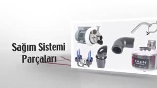 Süt Sağım Makinesi ve bütün yedek parçaları