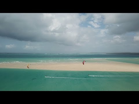 Kitesurfing South Moreton island  02 03 19