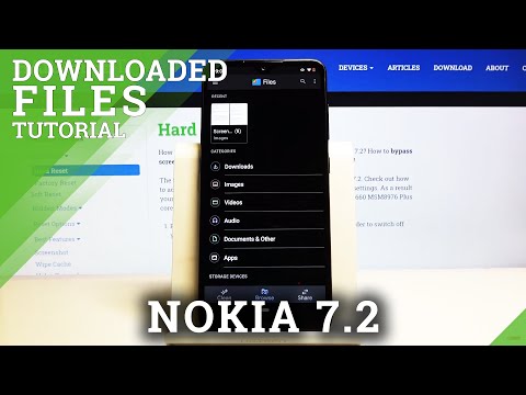 Locate Downloaded Files in Nokia 7.2 - Where is Folder with Downloaded Files