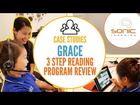 3 Step Reading Program Review - Grace, Western Australia | Sonic Learning