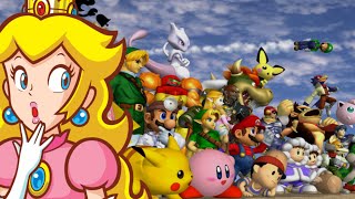 Super Smash Bros. Melee - Peach loses by doing absolutely everything