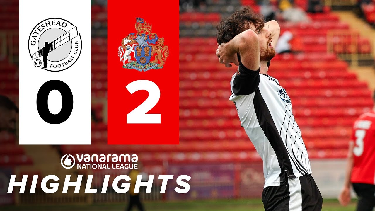 Heed defeated in frustrating home contest | Gateshead 0-2 Altrincham | HIGHLIGHTS
