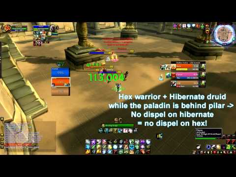 WoW MoP Arena: 3v3 2200+, season 12, Kittycleave mirror. (Resto shaman point of view) Patch 5.0.1.