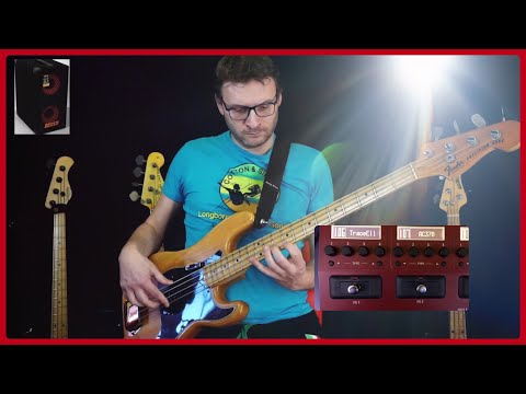 Jazz, Precision e Stingray test su Zoom B3n con simulatore Mark Bass,  Acoustic 370 e Trace Elliot