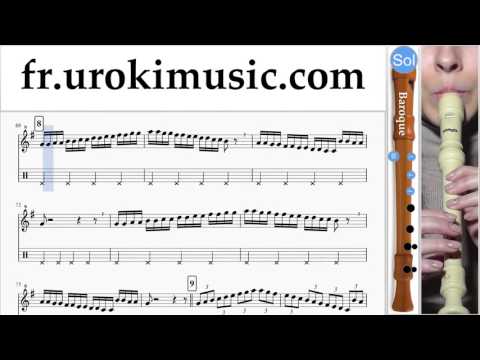 Cours de Flute à bec B. Pink - Just Give Me A Reason Partie#1 Partitions Mélodie Сhansons Tuto