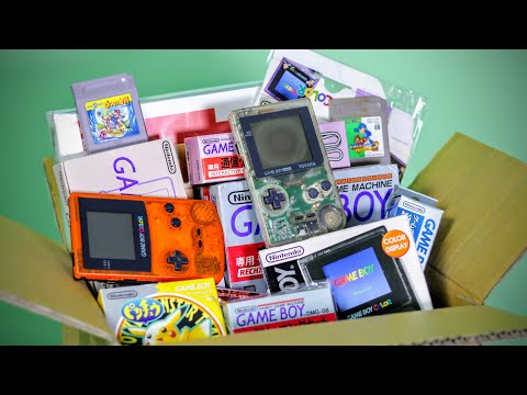 Unboxing $1,000 of RARE Japanese GameBoys
