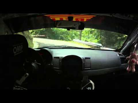 Cameracar Rally Prealpi Orobiche 2014 Giaquinto-Rizzo Lancer N4 2°di classe - PS 8