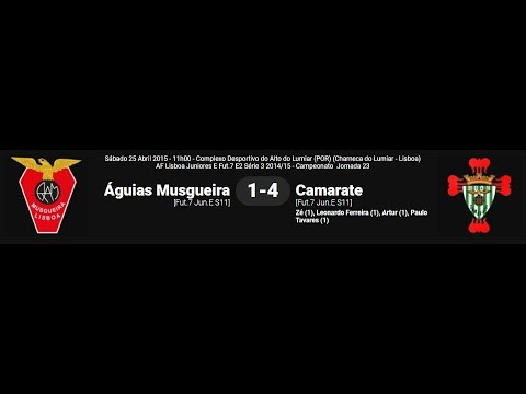 Águias da Musgueira - Águias de Camarate 2014/2015