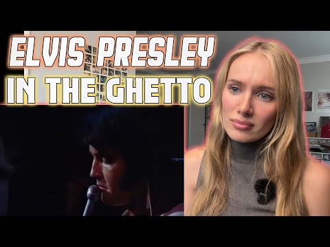Elvis Presley-In The Ghetto!!  Russian Girl First Time Hearing!!!
