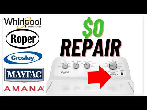 Washer Machine Lid Won't Open Solution