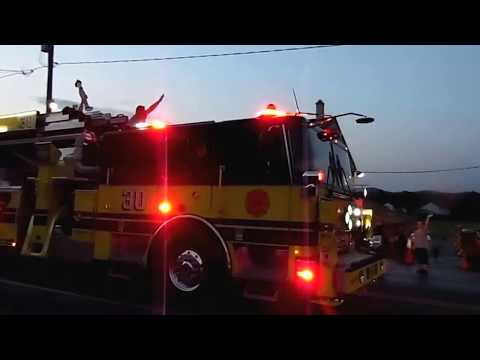 Falls Township Tower and Tac 30 leaving Gibraltar-August 19, 2017