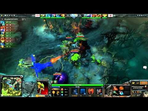 DK vs LGD.cn, TI3 Group A, game 1