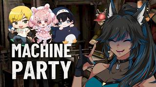 【Machine Party→どろぼうノーム】パーティーゲームと聞きまして w/ノビー 小花衣ももみ こるぺん【kaka/紺狐カカ】
