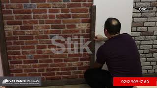 Ahşap Strafor Kütük  duvarpaneli.com