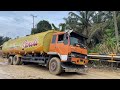 EVERYONE WAS SILENT When The Orange Fuso Truck Showed Off Its Offroad Skills