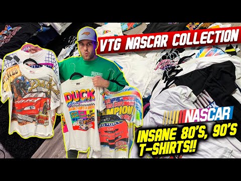 MY VINTAGE MOTORSPORTS & NASCAR T-SHIRT COLLECTION 2022 UPDATE!! Sprint Cars, Indy & More!