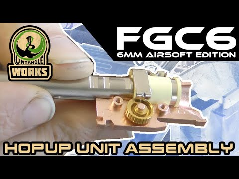 FGC-6 maple leaf hopup unit assembly we tech, TM, marui, VFC, gbb airsoft glock series