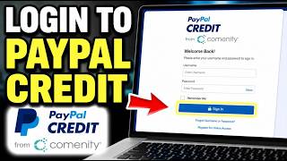 How to login to Comenity PayPal Credit Card - Quick Tutorial